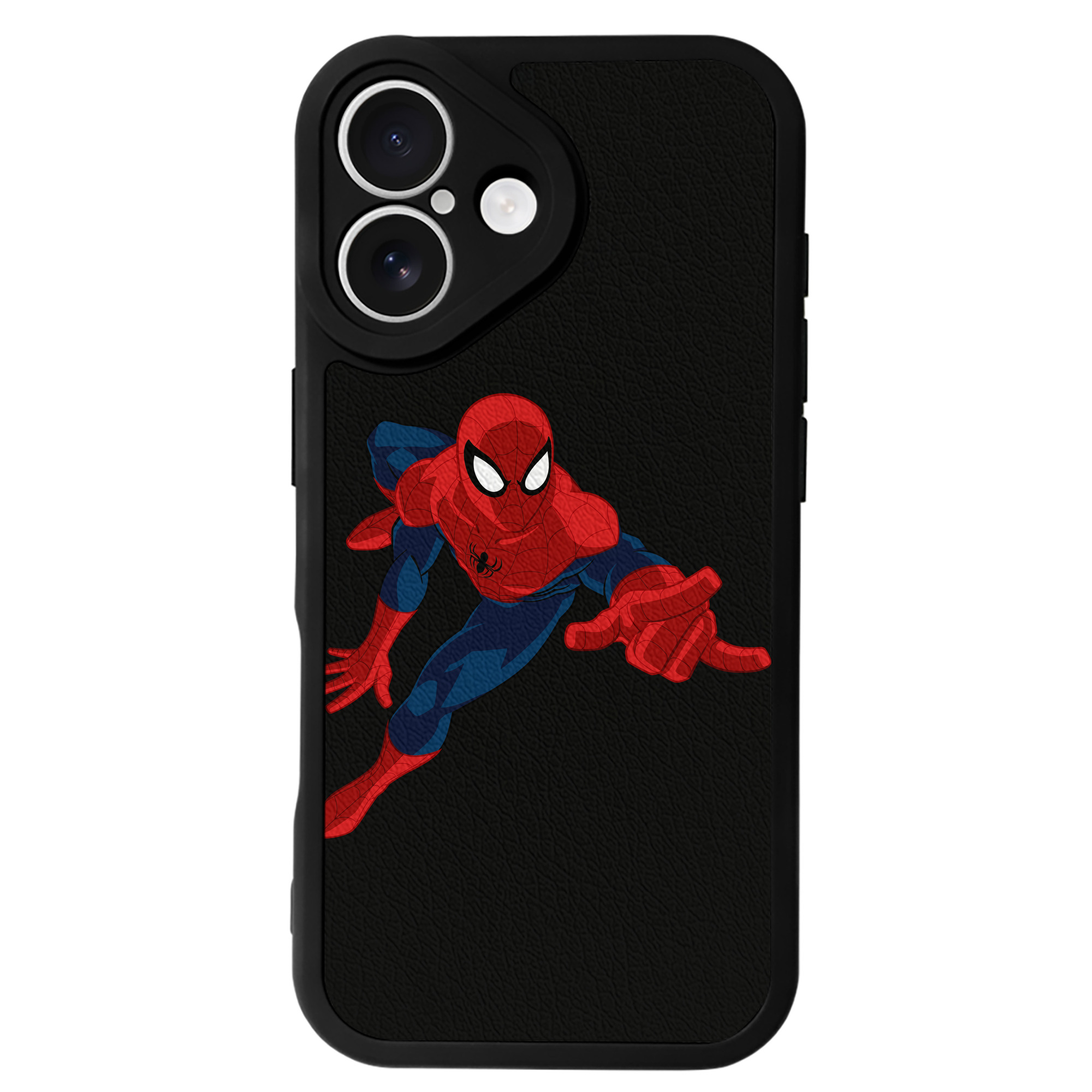 （画像用） アベンジャーズ The Avengers 【iPhone 16シリーズ対応】シリコンスマホケース（レザー調） 材質：シリコン